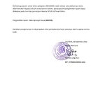 PENGUMUMAN                                                                     PENJEMPUTAN / PENGAMBILAN IJAZAH